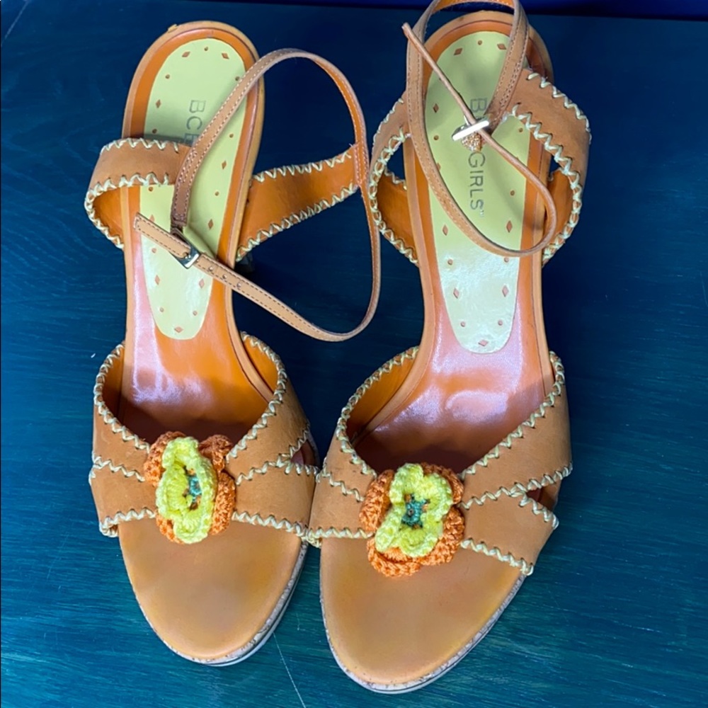 Orange BCBGirls Shoe
